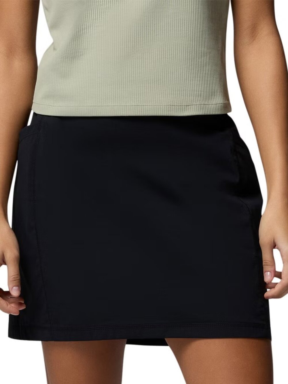 Columbia Women's Skort Omni-Shade UPF 50 Sun Protection w/Pockets Black Large